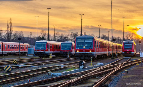 Was will ich also mit dem Bild vom 628 645, 628 619 und 628 606 ausdrücken? Das Licht (oder der Stern des 628) war am Aufnahmetag 18.01.2014 zwar schon gesunken aber er hatte noch etwas strahlkraft.