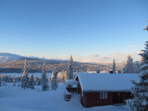 Sjuesjoen Tolles Blockhaus Natrudstilen . Kurze Entfernung zum Skigebiet Sjusjoen .
