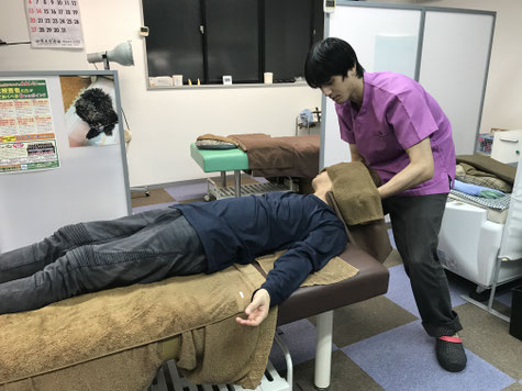 天気病みの施術