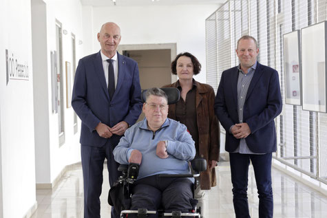 v.l.: Dr. Christian Dörfel, Alfred Prantl, Mag. Renate Hackl, MMag. Gernot Koren. 