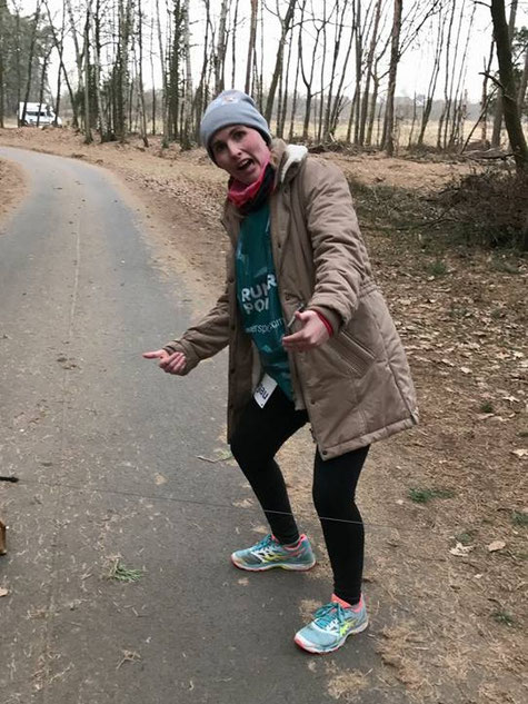 Auf dem Weg zum Auto konnte ich schon wieder abspacken. Also alles gut.