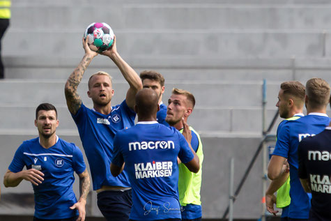 Philipp Hofmann beim Training