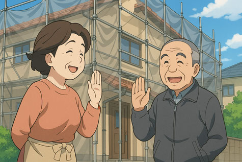 外壁塗装工事で近隣トラブルが起こっても施主は過度に責任を感じる必要はありません