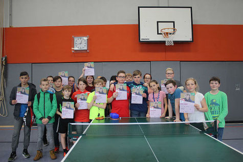 Die Gewinner der Goldbachschule.