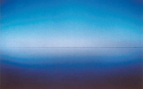 ꧁ ©Franco Fontana, Orizzonte, Comacchio, 1976 ꧂