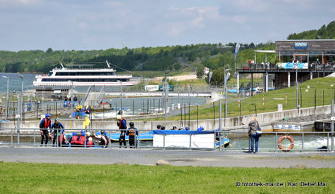 Wildwasserstrecke, Kanupark und Fahrgastschiff MS Markkleeberg