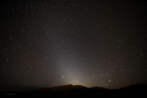 Luz Zodiacal al Amanecer