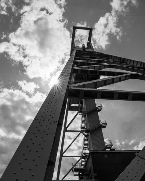 Stählernes Monument – der Förderturm als Sinnbild einer untergegangenen Industrieepoche