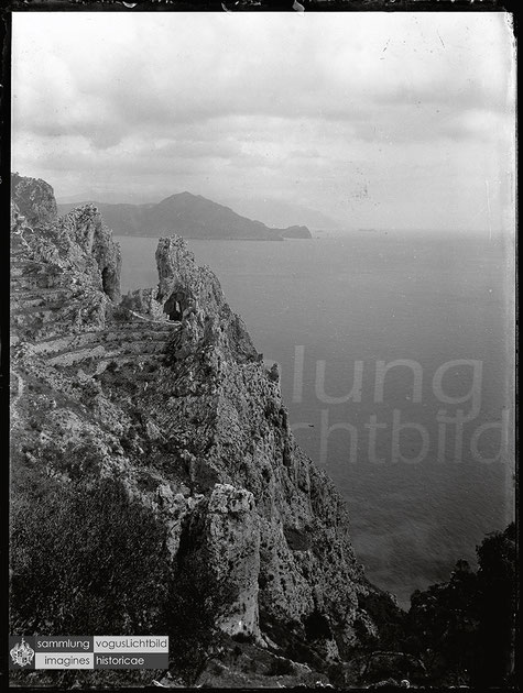 Glasplatten-Negativ Historisch Nr.53 Insel Capri 1895