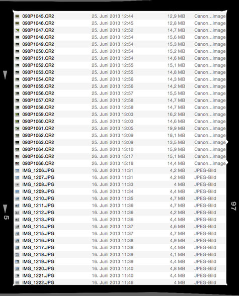So oder so ähnlich werden wahrscheinlich auch ihre Bilder durch den Computer angezeigt.