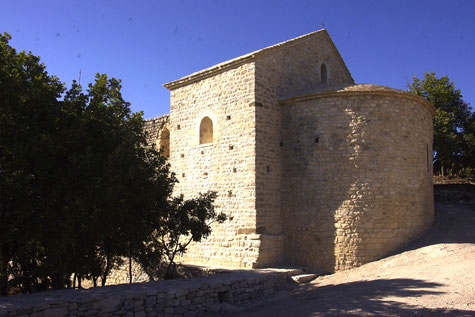La chapelle Saint-Hilaire au dessus de Beaumes-de-Venise