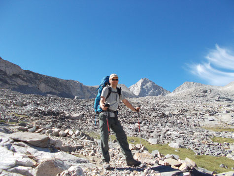 Abstieg vom Forester Pass, Tag 5