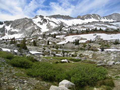 Entlang des Lake Basin Loop Trails