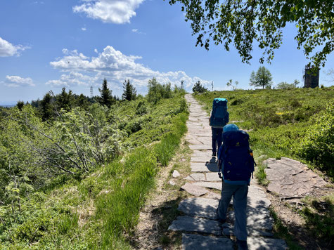Hornisgrinde, der höchste Punkt unserer Tour