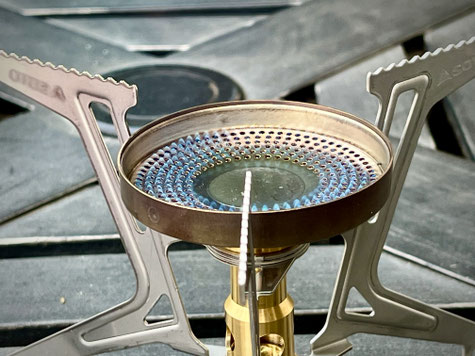 Die blaue Flamme des Soto Fusion Trek