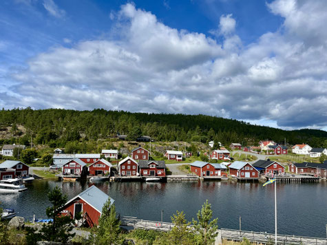 Das kleine Fischerdorf Bönhamn