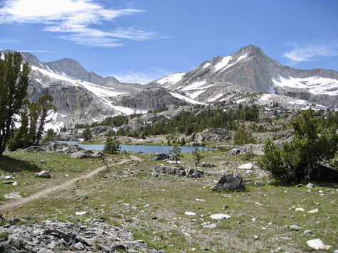 Wasco Lake, Hoover Wilderness (in der Nähe von Tioga Pass)