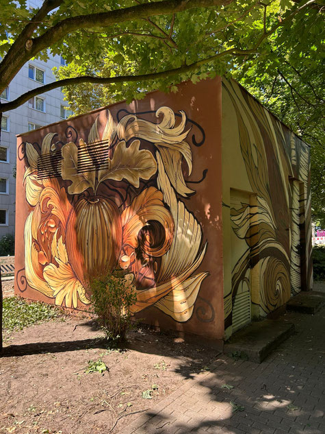 Graffiti Künstler 3d Kunst im Raum