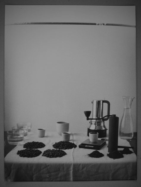 Kaffee, Stillleben, Analoge Photographie, Genauigkeit, Kaffeestillleben