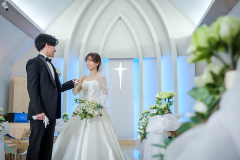 各務原のフォトスタジオひでんちのフォトウェディング チャペル貸切で写真だけの結婚式を。安い 人気 家族と 岐阜・各務原・関・美濃加茂でおすすめ。