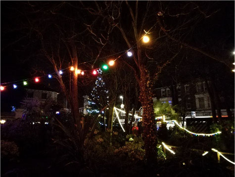 Broadstairs Pierremont Park Festive Lights Christmas at the seaside near London