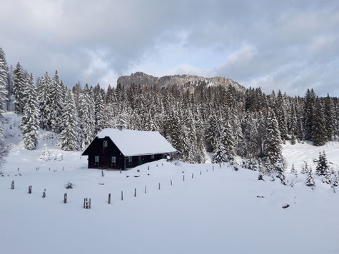 Skitour, Wurzeralm, Schmiedalm, Höll