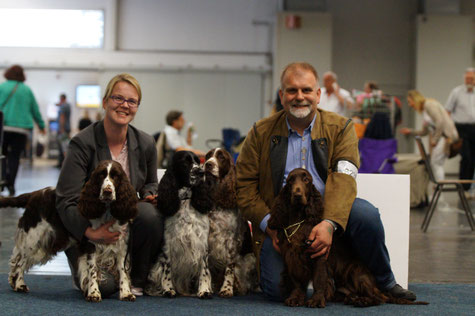 Four dogs - four European Winner titles, Photo: Ulf F. Baumann