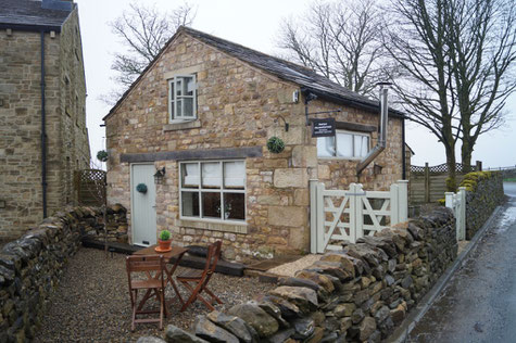 Mein Quartier - eine ausgebaute, alte Unterkunft für Schaftreiber - in Tosside, Lancashire, Foto: Ulf F. Baumann