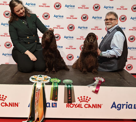 Mother and daughter Best Veteran and Best Yunior in Herning, Denmark! Photo: Marie Louise Boldsø Lambertsen