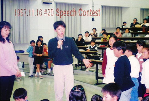 1997.11.16 #20 LL Speech Contest 校内大会でのStaff