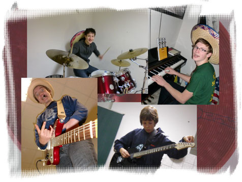 Max - Drums, Fredi - Voice,Keyboard, Mario - E-Gitarre,Bass, Hannes - Bass,E-Gitarre