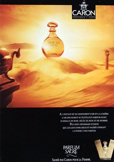 PARFUM SACRE DE CARON - PUBLICITE