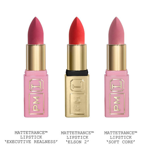 PAT McGRATH LABS : LES 3 MINI ROUGE A LEVRES PRESENTES OUVERTS, AVEC INDICATION DES COLORIS - NOËL 2020