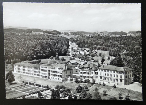 Kreisspital Rüti in den fünfziger Jahren (Bild: Archiv buebikernews)