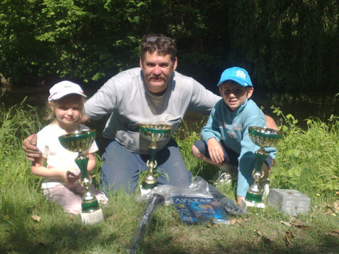 Manon Christian Théo Vainqueurs Concours FÊTE de GOUVIEUX