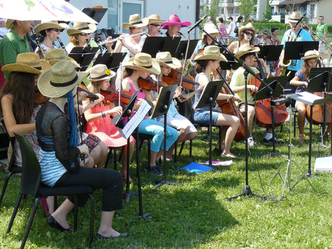 Ecole de musique EMC à Crolles - Grésivaudan : orchestre à cordes, de tous les âges.