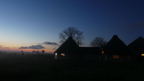 a late night sky at the end of summer