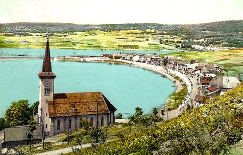 Panoramica del villaggio di Le Pont