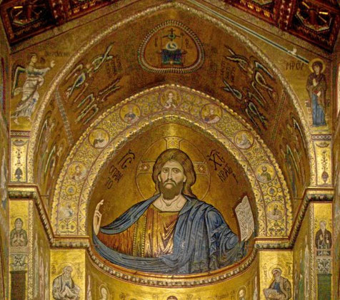 Italy, Sicily, Monreale, Cathedral.Photo by Berthold Werner.