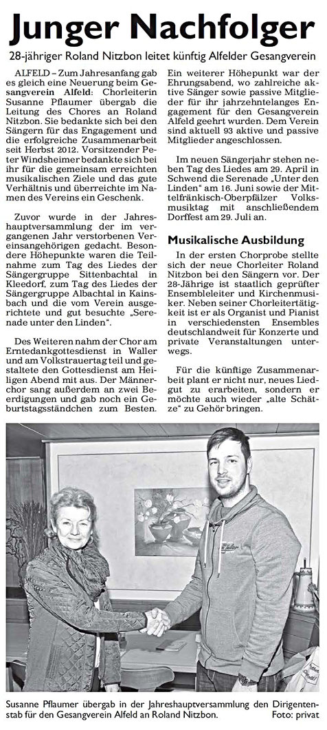Hersbrucker Zeitung 05.02. 2018
