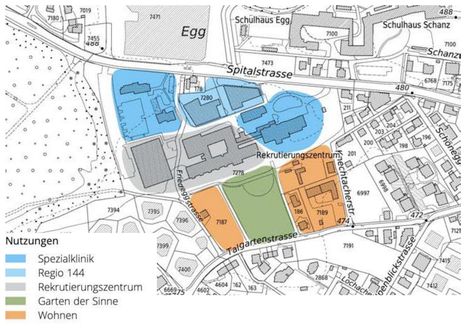 Die möglichen Entwicklungen des Areals laut dem beleuchtenden Bericht (Bild: Screenshot)