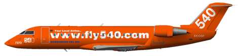 Aircraft Type: Bombardier CRJ-100/-200
