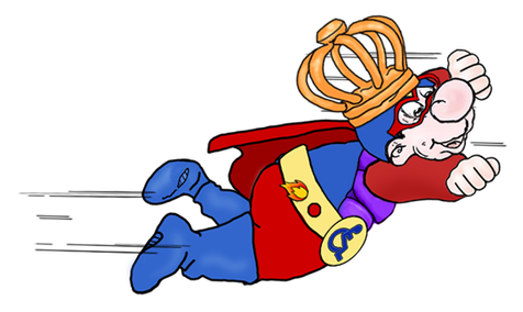 Mr Peeves is de stripheld SuperPeeves!