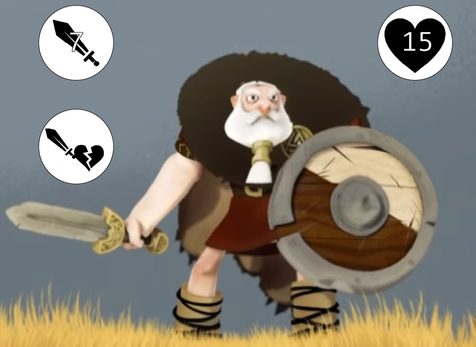 Screenshot taking from: "The Saga of Biorn"(Available on Youtube)