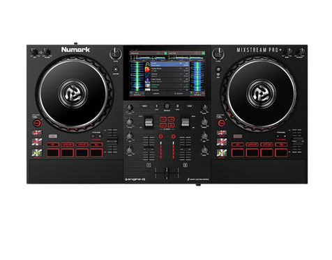 Numark Mixstream Pro  59,- / Tag     Standalone DJ Konsole      mit WIFI Musik-Streaming und integrierten Lautsprechern     integriertes WLAN für Zugriff auf die Streamingdienste Amazon Music Unlimited, Tidal, Beatport LINK, Beatsource LINK, Soundcloud Go