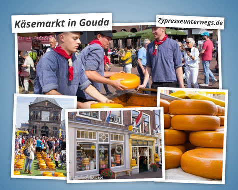 Tagesausflug zum Käsemarkt nach Gouda