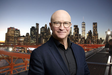 Helge Stroemer, Weltliteratur, Orte und Worte, New York, Multimedia-Vortrag