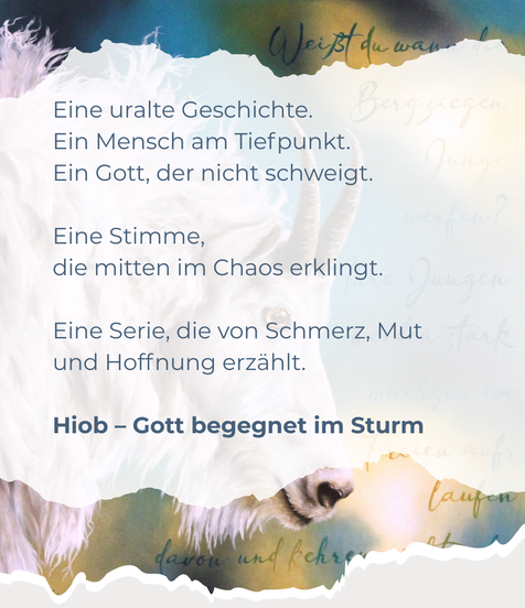 Hiob-Serie - Ausstellung - Kunst - Ölgemälde - Bergziege