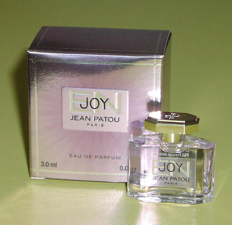 ENJOY - EAU DE PARFUM 3 ML - ETIQUETTE FILM TRANSPARENTE - 2003