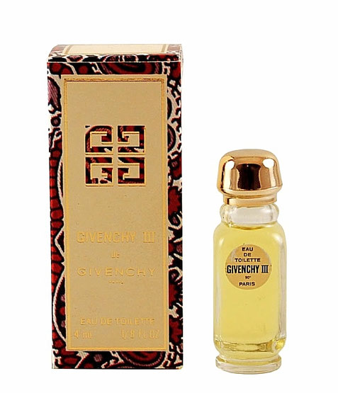 GIVENCHY III - EAU DE TOILETTE 4 ML - BOÎTE LEGEREMENT DIFFERENTE